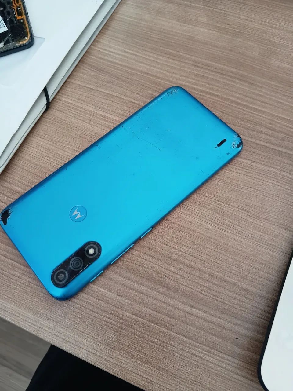 Motorola e7 power tela e display quebrado  - Foto 3