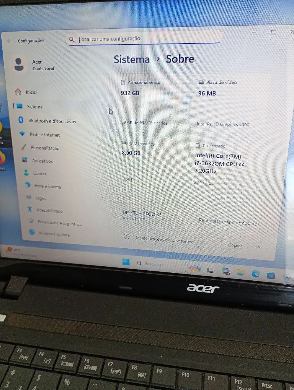 NOTEBOOK I7 TOP  - Foto 2