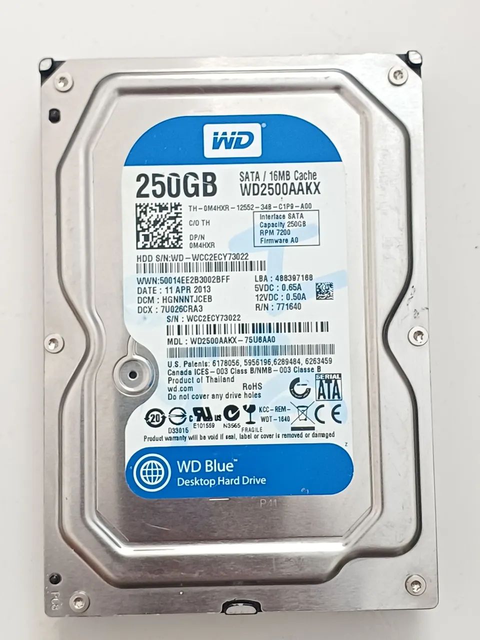 Hd 250GB cftv dvr nvr cpu 