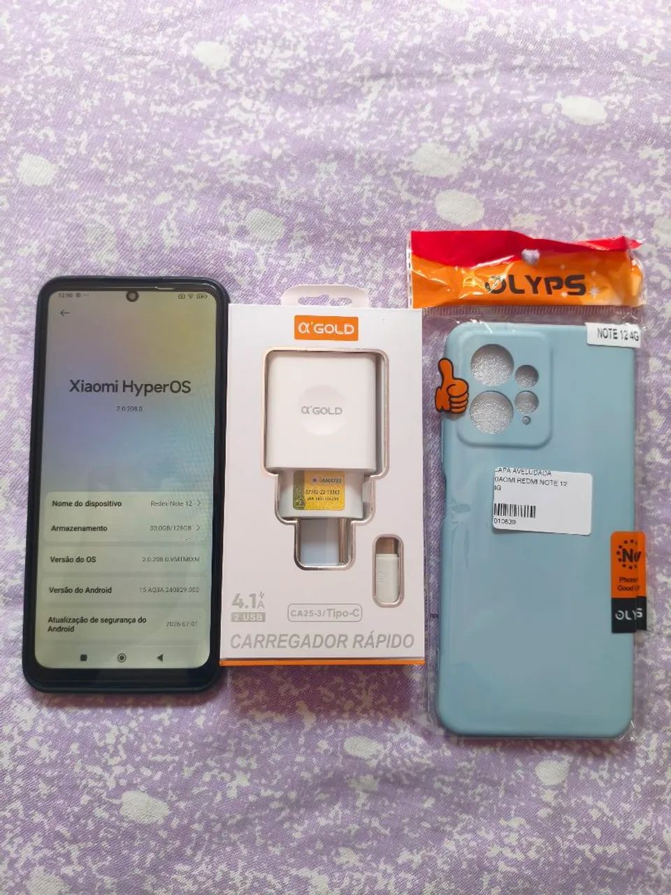Celular redmi note 12 128 GB bem conservado  - Foto 3