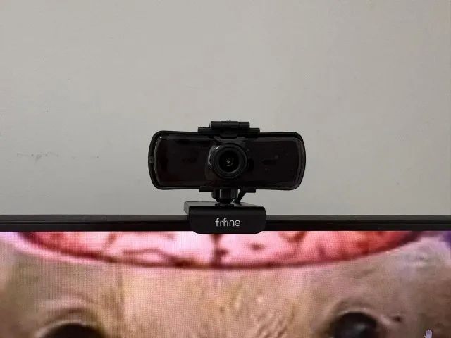 Webcam FIFINE K420 1440p + Microfone + Tripé - Foto 3