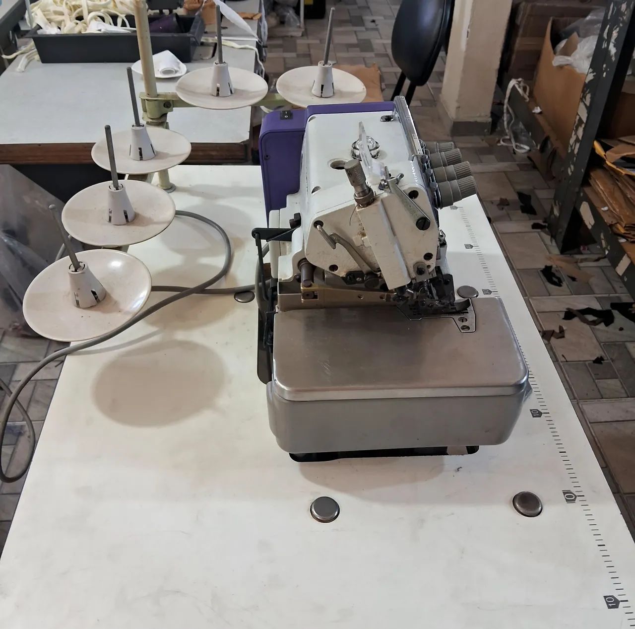 Maquina overlock 4 fios direct drive - Foto 4