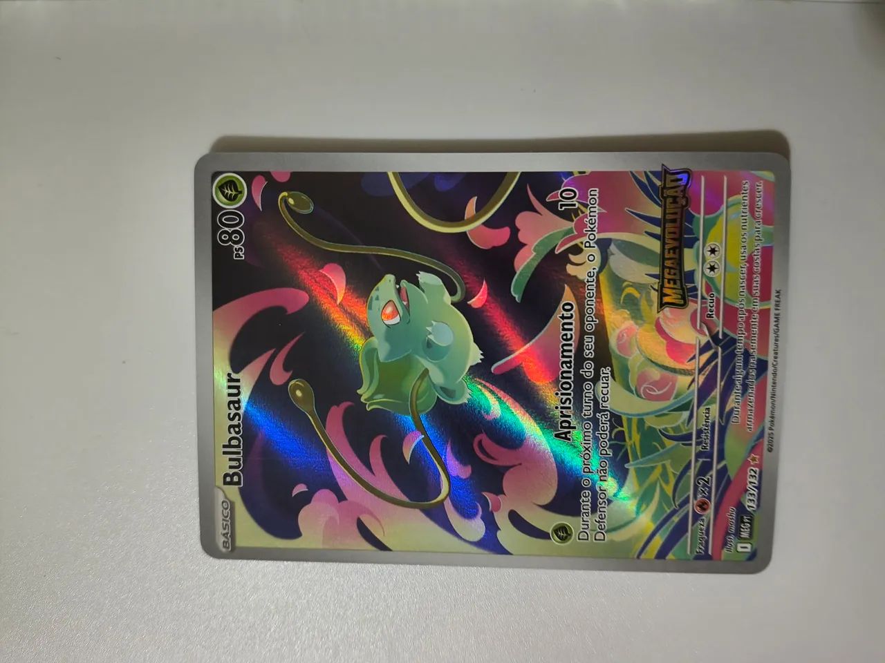 Carta pokemon Bulbasaur full art - Foto 2