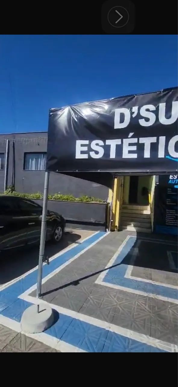 Vendo tenda 5x5 impecável.