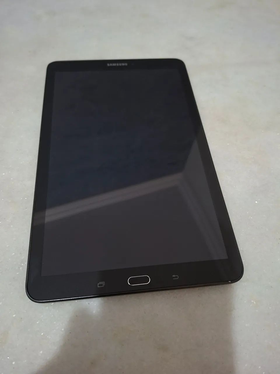 Tablet preto Samsung usado