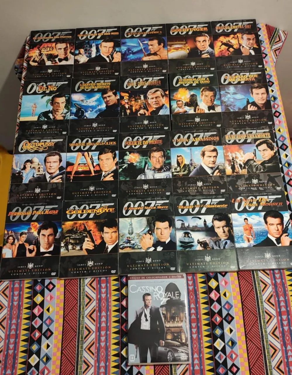 BOX JAMES BOND 007 - Ultimate DVD Collector's Set (A edição definitiva!) - Foto 5
