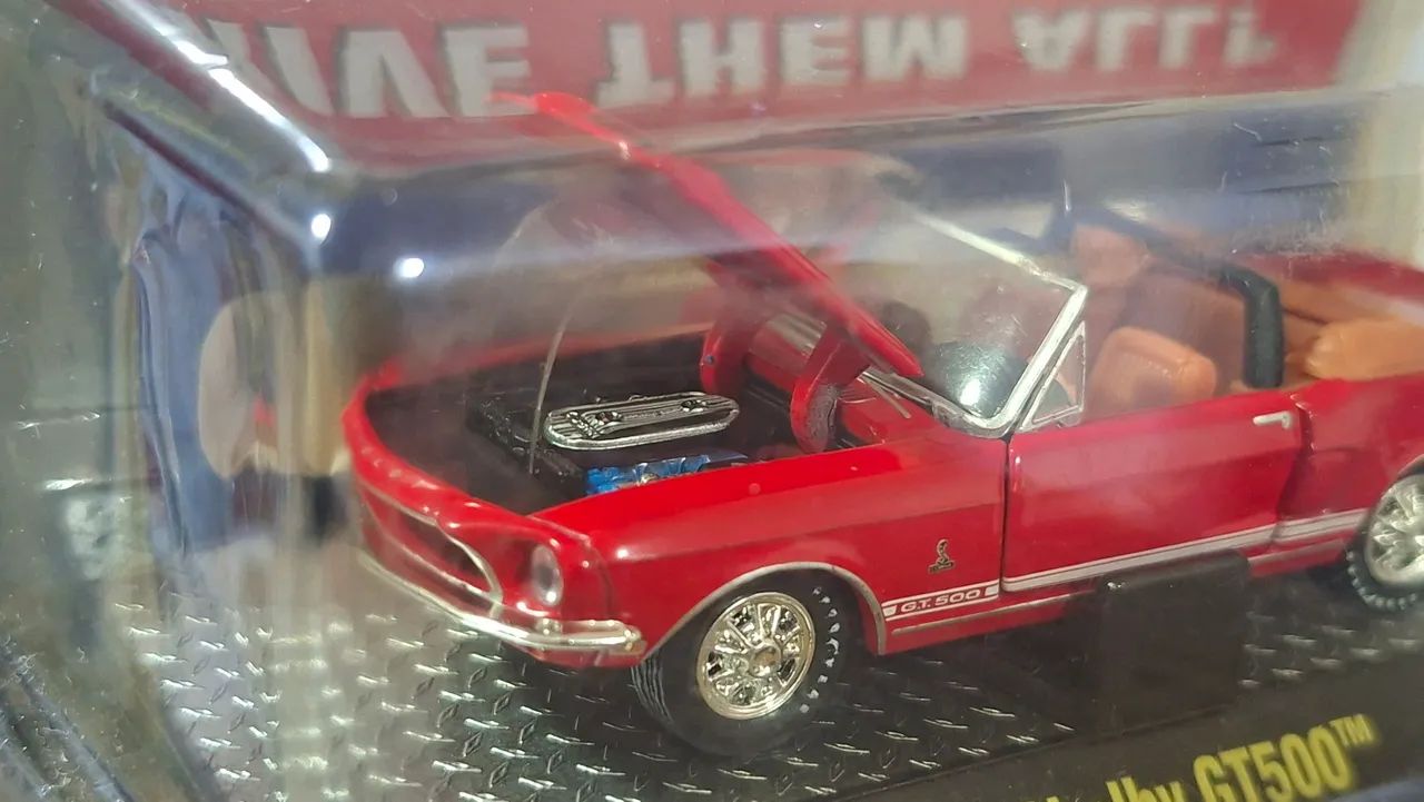 Shelby Cobra GT 500 1968 1:64 m2 machines  - Foto 5