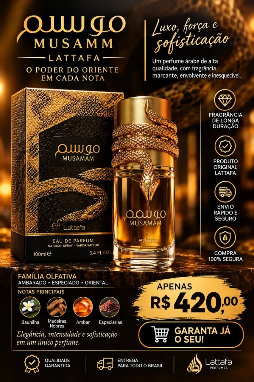 Perfumes Árabe original 
