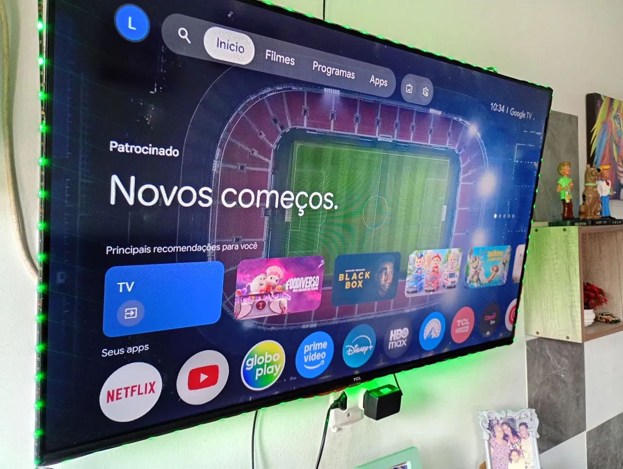 Vendo tv smart de 43 polegadas único dono  - Foto 3