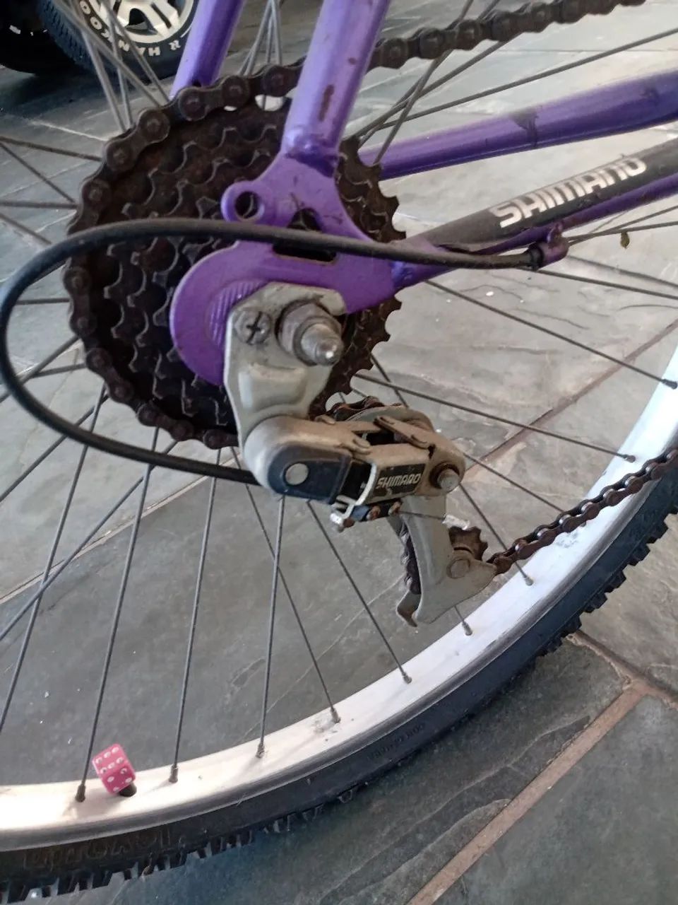 Bicicleta aro 26:18v usada - Foto 2