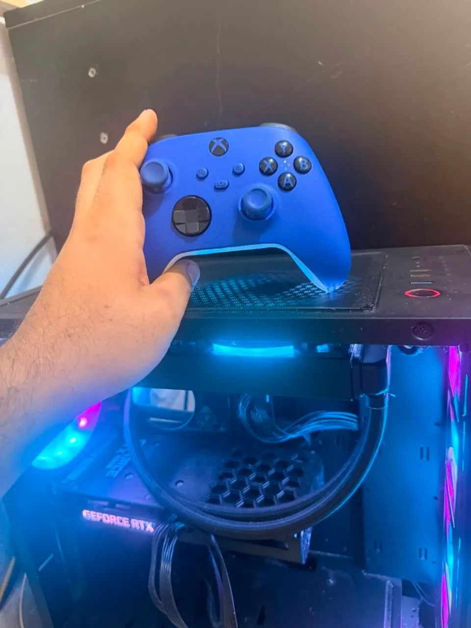 Computador gamer completo com monitor curvo  - Foto 2