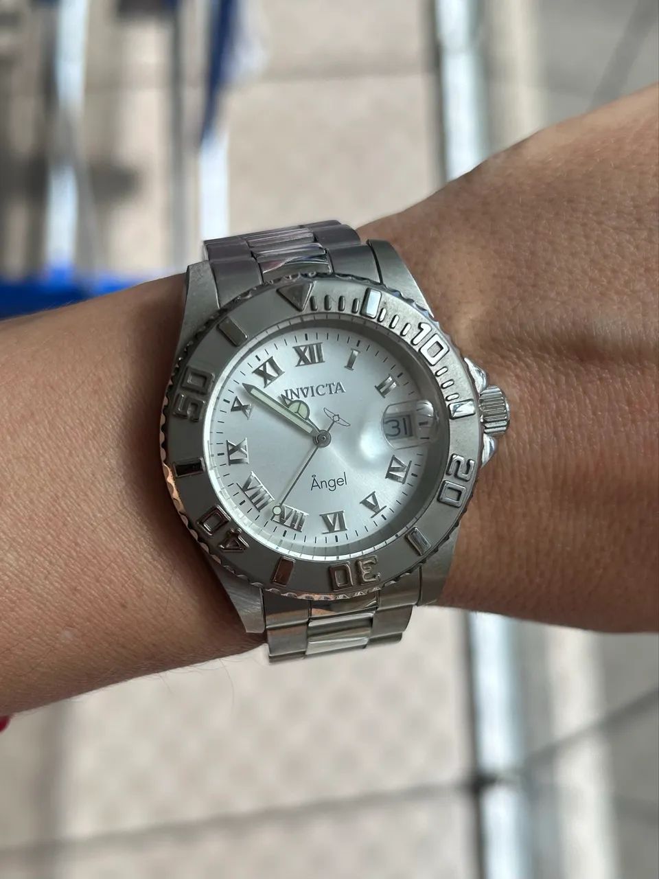 Relógio Invicta Angel Original + Caixa | Semi Novo | Elegante e Sofisticado - Foto 4