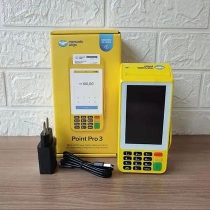 Máquina de cartão mercado pago point pro 3 - Foto 2