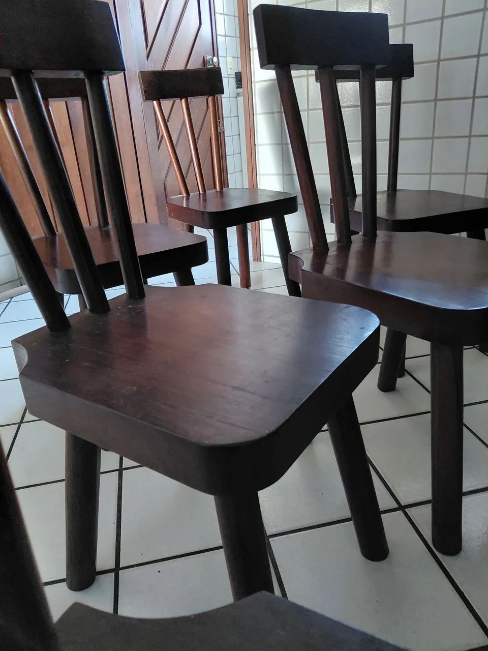 Cadeiras rústicas cozinha