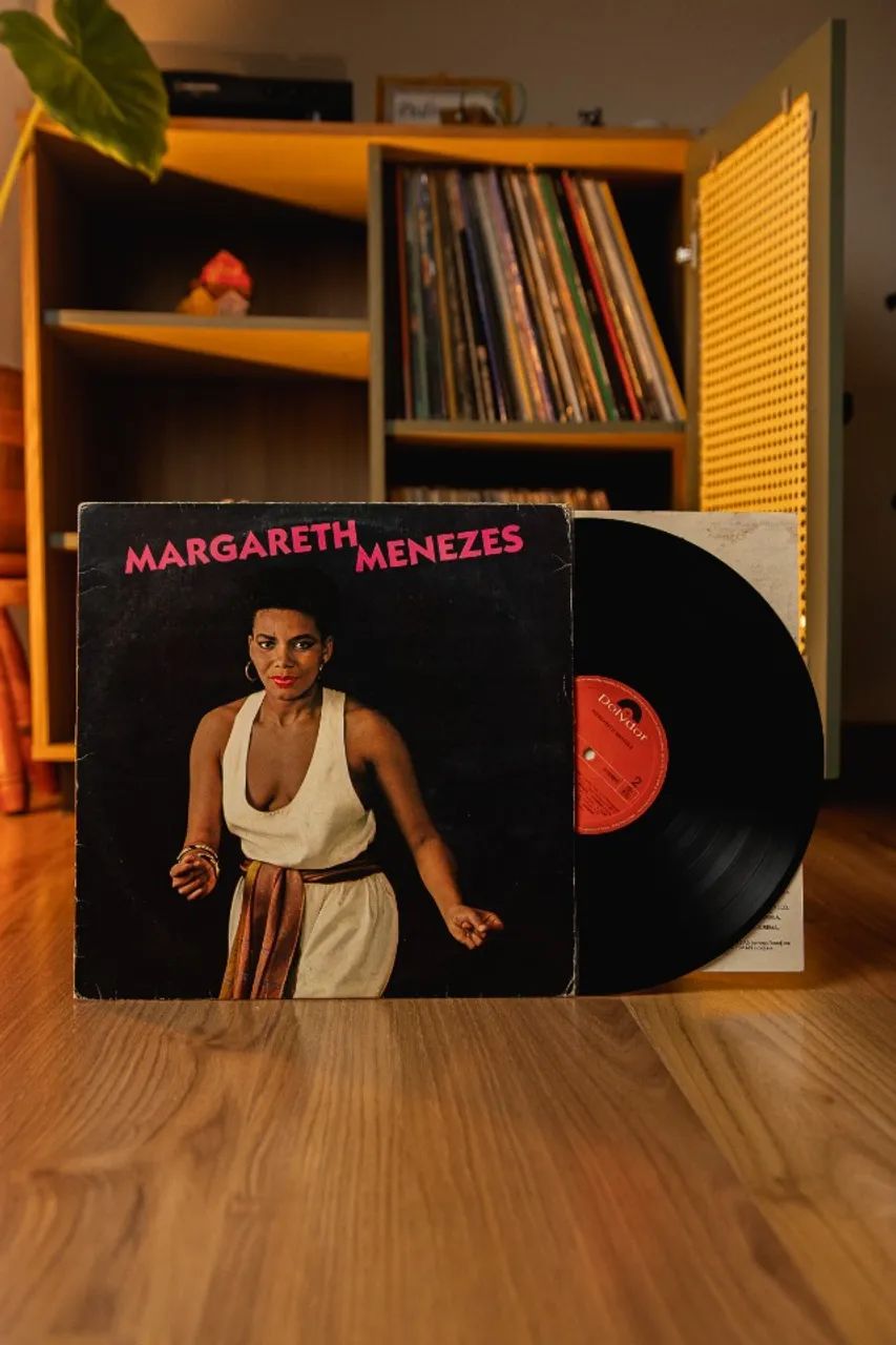 LP Vinil Margareth Menezes 1988 em ótimo estado