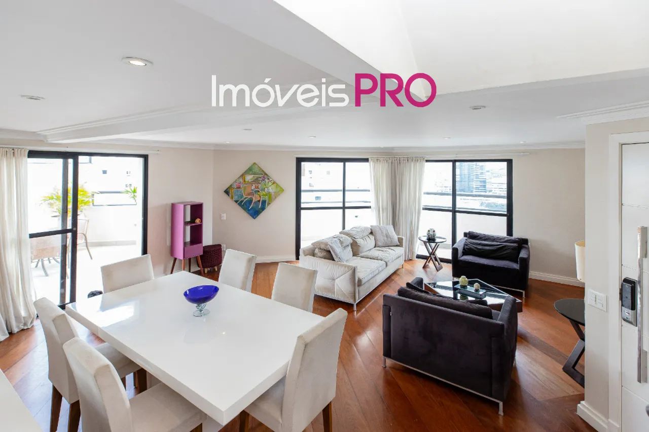 Cobertura triplex no Brooklin com 202m², 5 quartos e 3 vagas - Foto 4