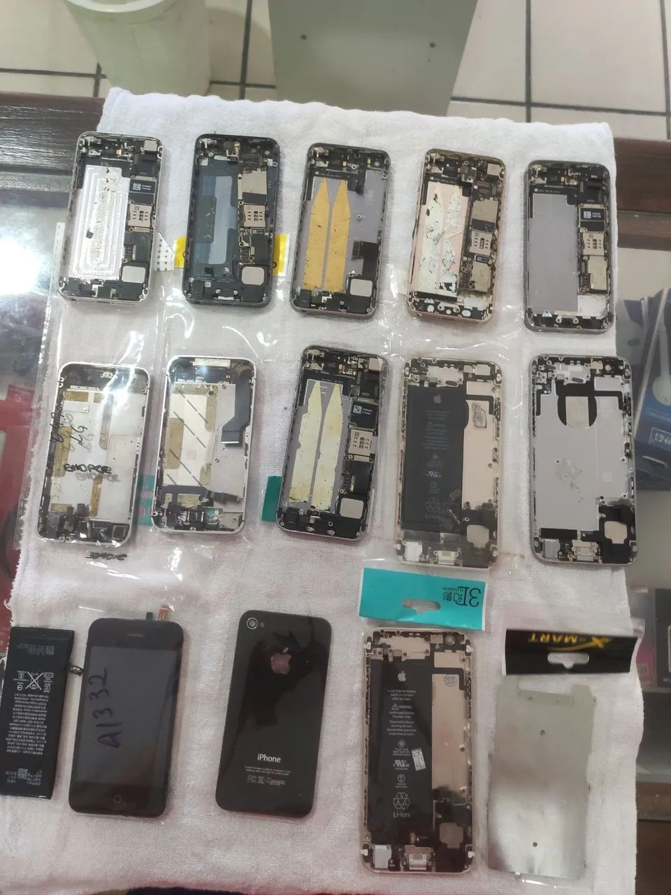 Lote carcaça IP 5 5s 6 WhatsApp * - Foto 4
