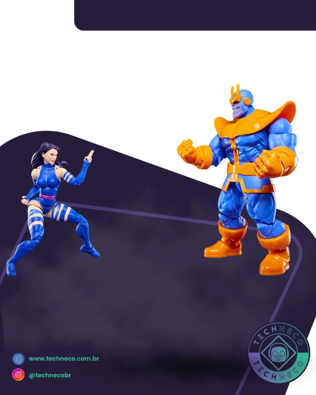 PSYLOCKE VS. THANOS - HASBRO - Foto 4