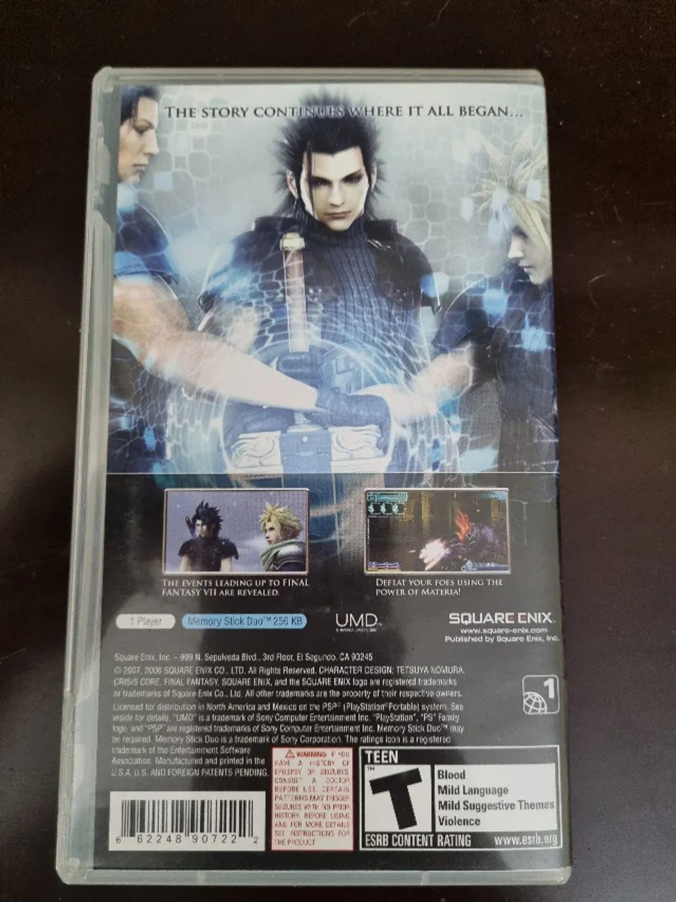 Crisis Core PSP Usado em ótimo estado - Foto 2