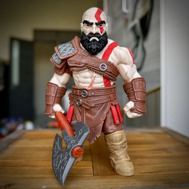 Kratos em 3D - Foto 3