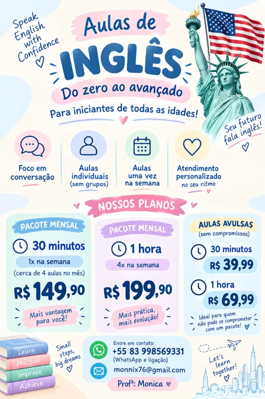 Aulas de ingles 