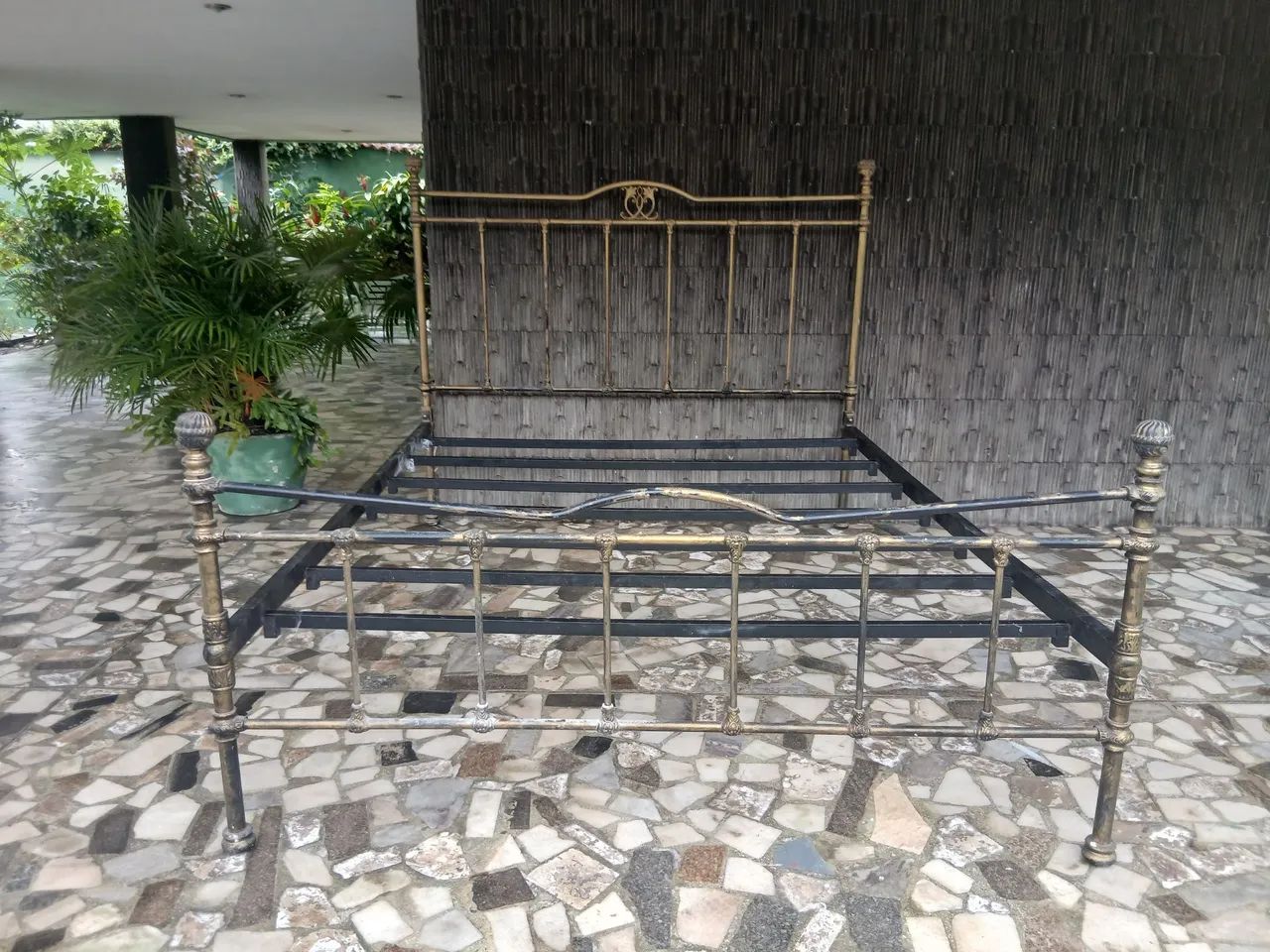 Cama classica de Ferro de facil montagem - Foto 2