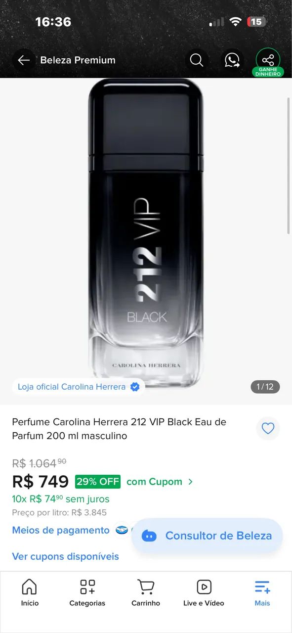 Perfume 212 