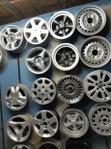 Rodas aros 13/14/15/16/17/18/19/20/22 para Fiat/GM/Nissan/VW/Toyota/Ford/Citroen e outros - Foto 2