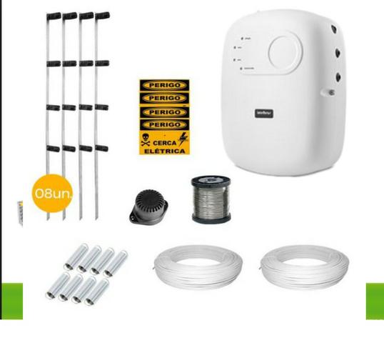 Kit Cerca Elétrica 20 Metros de Muro Intelbras