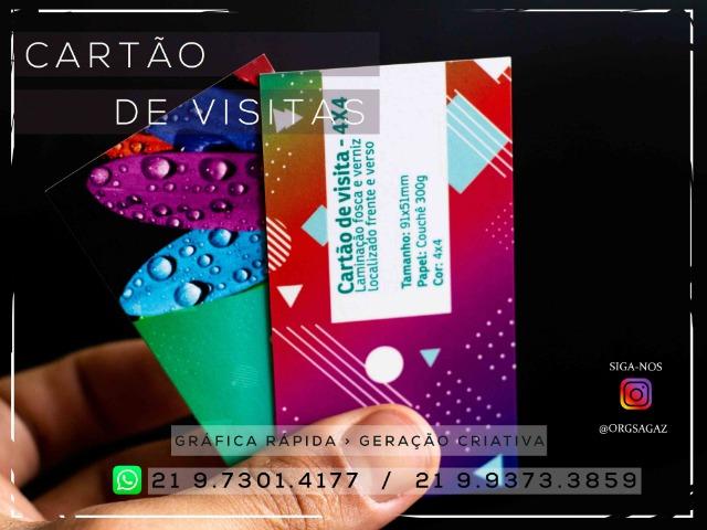 Cartão de visitas Verniz Localizado - Foto 6