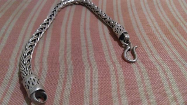 Pulseira Prata Bali - Foto 3