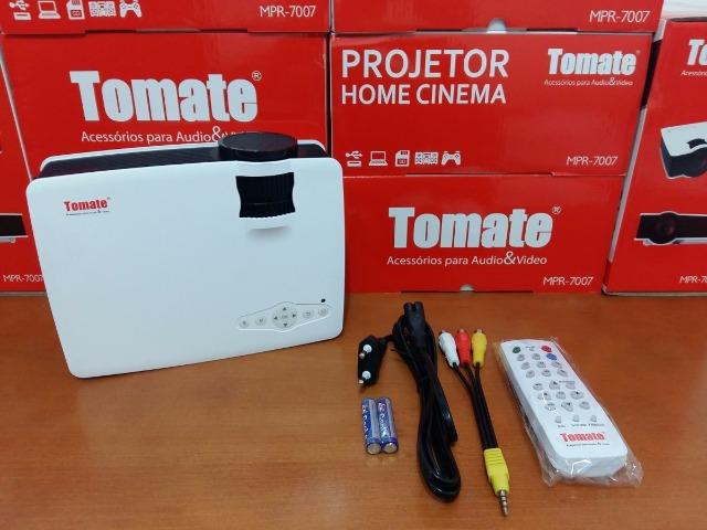 Projetor De Led Tomate Cinema 800 Lumens Original Mpr-7007 - Foto 4