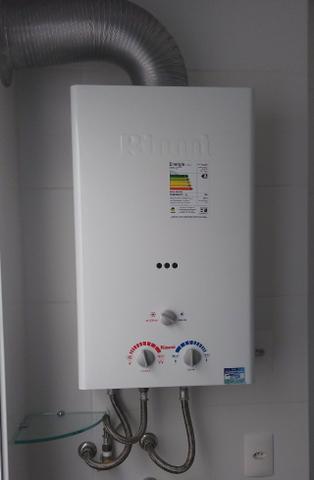 Aquecedor a Gás 20L Reu 182BR Rinnai - Semi Novo