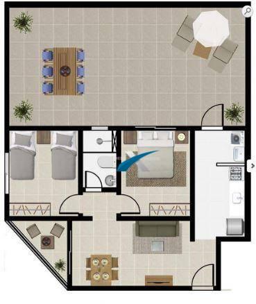 Apartamento a venda 2 quartos havaí - Foto 2