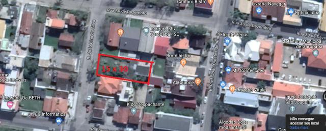 Raridade Terreno centro de Garopaba