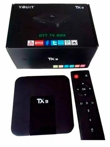 Conversor smart tv tx9 3gb ram e 32 GB rom