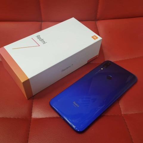 Xiaomi Redmi 7 64gb 3gb Rom Global/Novo Com Garantia 6 Meses/Azul