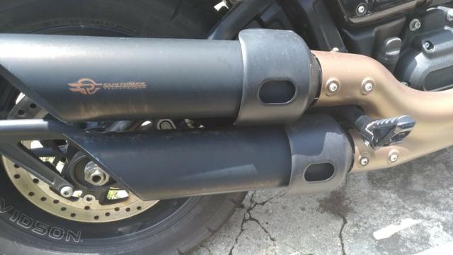 Ponteira customer para harley fat bob