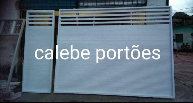 Portões de alumínio com motor - Foto 3
