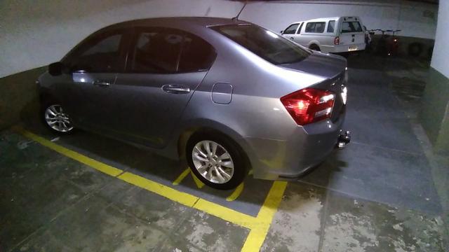 Honda City - 2013 - LX - Cinza - Aut. - GNV 5ª ger. 16 m3 - completo - 77 mil rodados - Foto 4