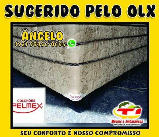 Cama box casal molas pelmex - Foto 5