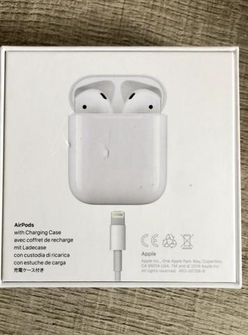 Fones De Ouvido Sem Fio Apple AirPod modelo 2019 - Foto 3