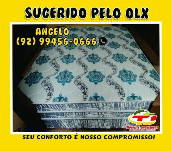 Cama box casal molas pelmex - Foto 4