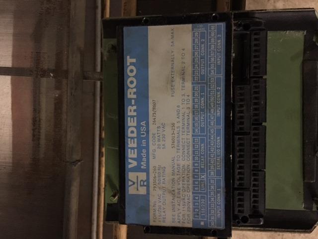 Painel controle Passador Veeder Root