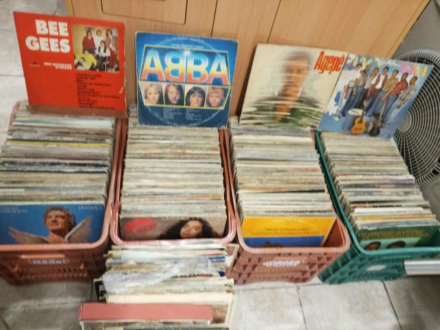 Discos de vinil 550 unidades