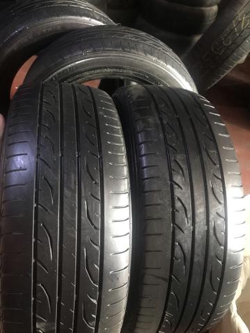 Kit de 4 pneus 185/55/15 meia vidas bons - Foto 5