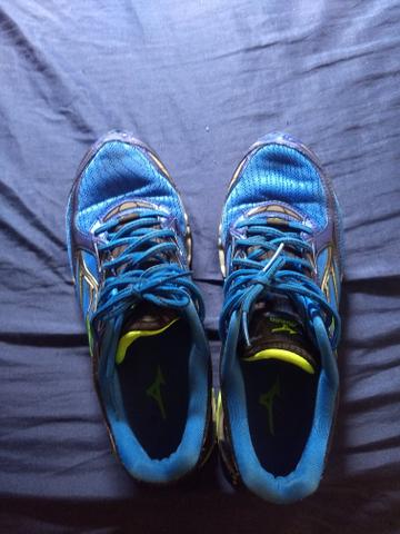 Mizuno prophecy 6 azul 41 zerado - Foto 4