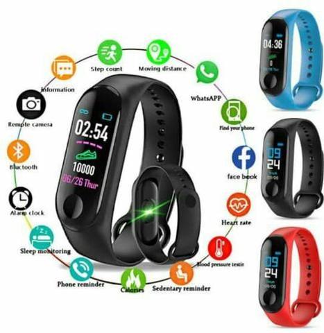 Relógio p/ pressão arterial (Smartband M3) - Foto 2