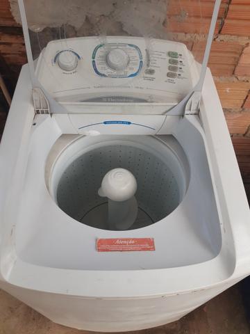 Máquina de lavar com defeito