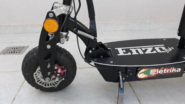 Patinete Elétrico Scooter 800w36v Pr 30km/h Bivolt+ Chaves - Foto 4